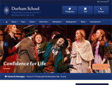 Tablet Screenshot of durhamschool.co.uk